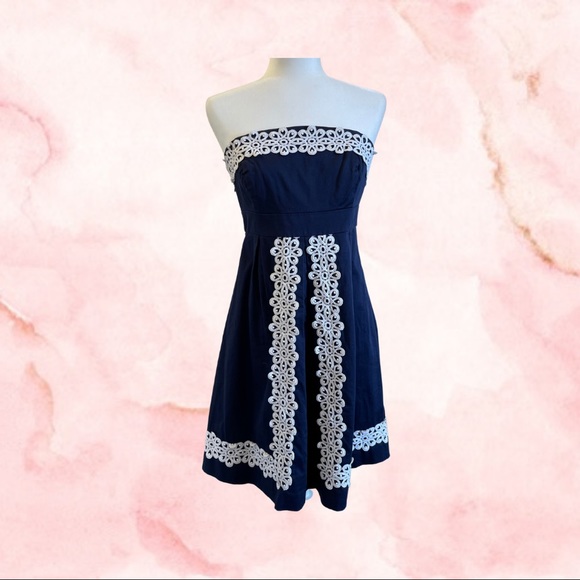 Strapless Lilly Pulitzer Dress - Picture 1 of 2